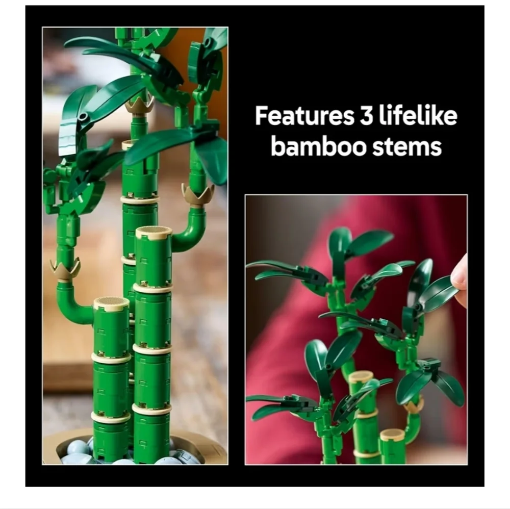LEGO Botanicals Lucky Bamboo Building Set - 10344 - Picture 8 of 8